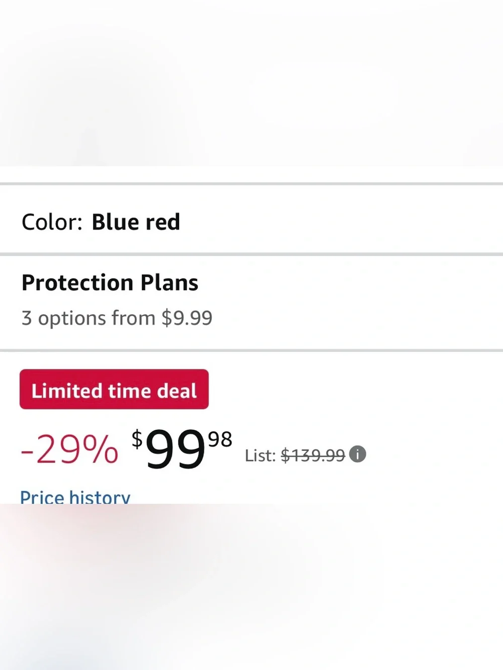 GM-915T True Wireless Earbuds in White with Red Accent